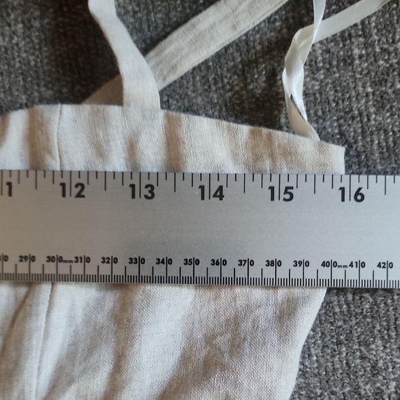 DISSH Milahn Natural Cream Linen Maxi Dress - Picture 11 of 13